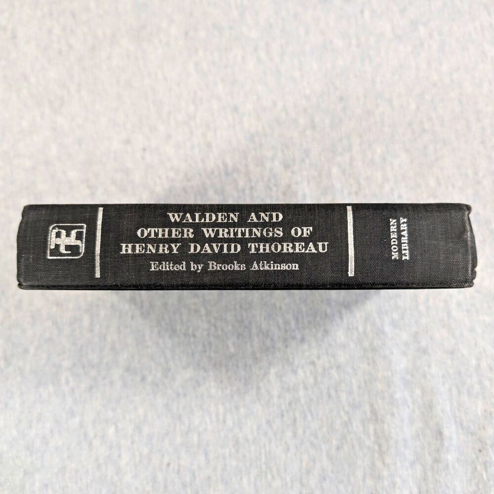 WALDEN AND OTHER WRITINGS OF HENRY DAVID THOREAU By Brooks Atkinson - Hardcover